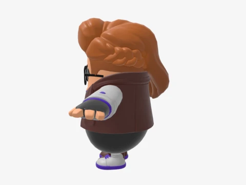 Gumshoe Fall Guy - Fortnite 3D Model