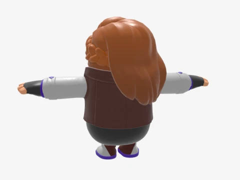 Gumshoe Fall Guy - Fortnite 3D Model