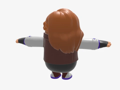 Gumshoe Fall Guy - Fortnite 3D Model