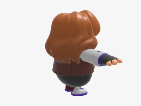 Gumshoe Fall Guy - Fortnite 3D Model