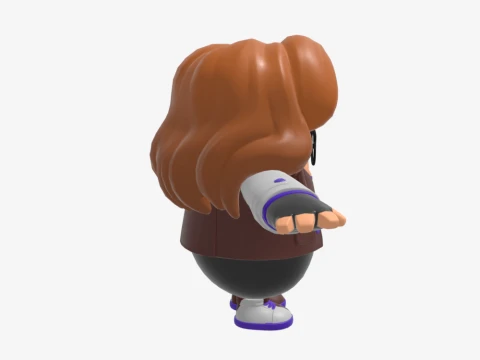 Gumshoe Fall Guy - Fortnite 3D Model