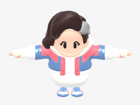 Yoo-mi Fall Guy - Fortnite 3D Model