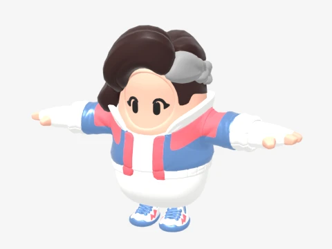 Yoo-mi Fall Guy - Fortnite 3D Model
