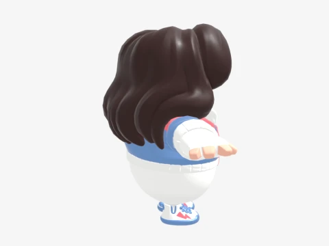 Yoo-mi Fall Guy - Fortnite 3D Model