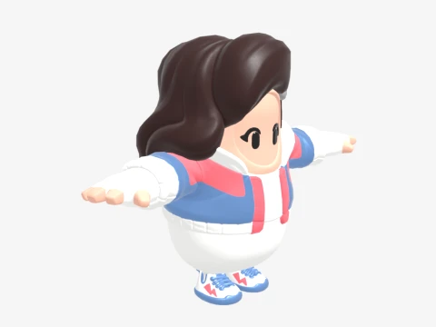 Yoo-mi Fall Guy - Fortnite 3D Model