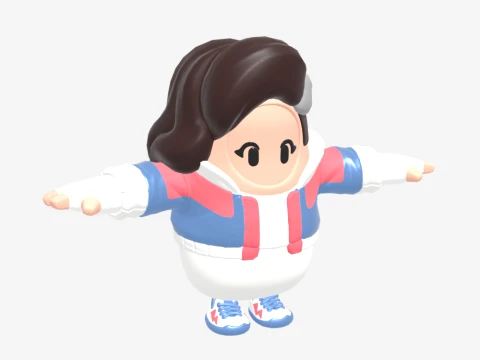 Yoo-mi Fall Guy - Fortnite 3D Model