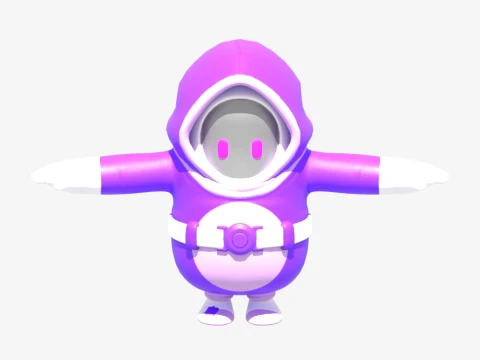 Hazard Hare Fall Guy - Fortnite 3D Model