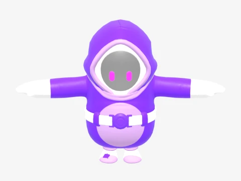 Hazard Hare Fall Guy - Fortnite 3D Model