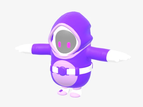 Hazard Hare Fall Guy - Fortnite 3D Model