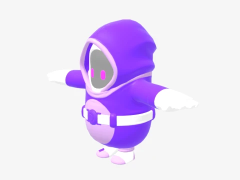 Hazard Hare Fall Guy - Fortnite 3D Model