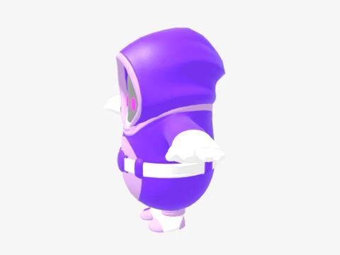 Hazard Hare Fall Guy - Fortnite 3D Model