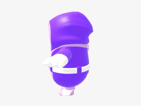 Hazard Hare Fall Guy - Fortnite 3D Model
