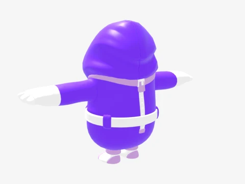 Hazard Hare Fall Guy - Fortnite 3D Model