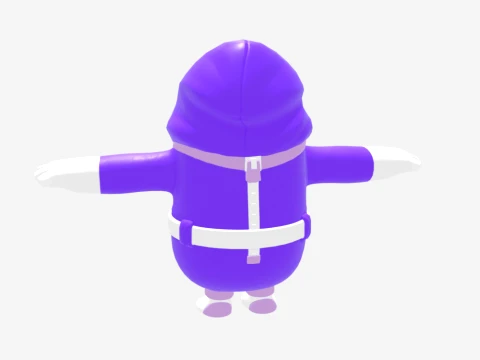 Hazard Hare Fall Guy - Fortnite 3D Model