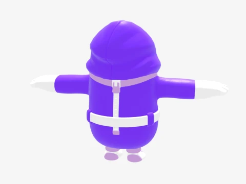 Hazard Hare Fall Guy - Fortnite 3D Model