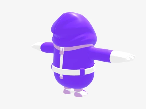 Hazard Hare Fall Guy - Fortnite 3D Model