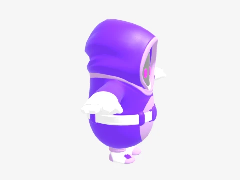 Hazard Hare Fall Guy - Fortnite 3D Model