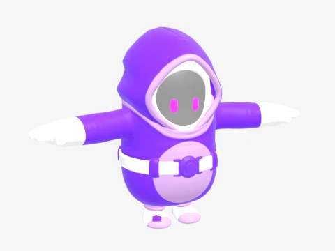 Hazard Hare Fall Guy - Fortnite 3D Model