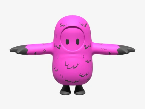 Yeddy Fall Guy - Fortnite Modello 3D
