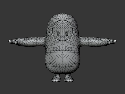 Yeddy Fall Guy - Fortnite 3D Model