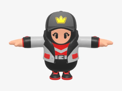 Fanatic Fall Guy - Fortnite 3D Model