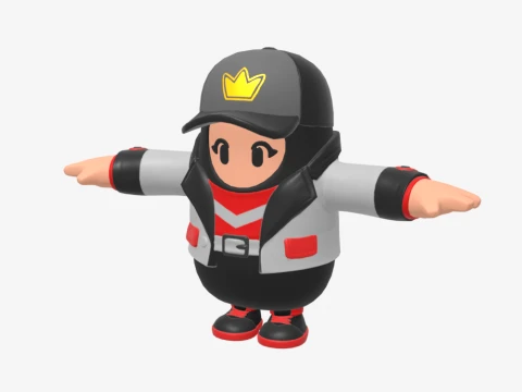 Fanatic Fall Guy - Fortnite 3D Model
