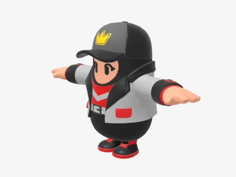 Fanatic Fall Guy - Fortnite 3D Model