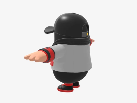 Fanatic Fall Guy - Fortnite 3D Model
