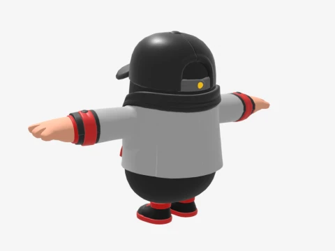 Fanatic Fall Guy - Fortnite 3D Model