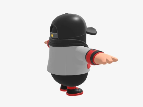 Fanatic Fall Guy - Fortnite 3D Model