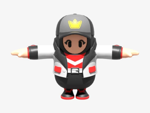 Fanatic Fall Guy - Fortnite 3D Model