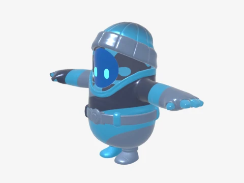 Zero Fall Guy - Fortnite 3D Model