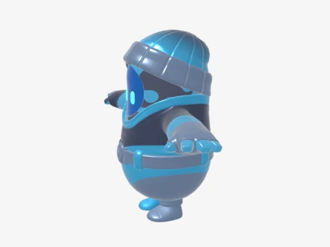 Zero Fall Guy - Fortnite 3D Model