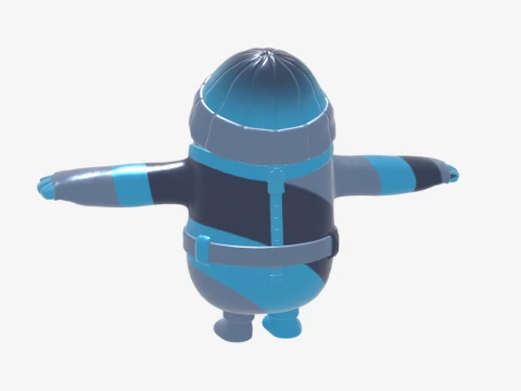 Zero Fall Guy - Fortnite 3D Model