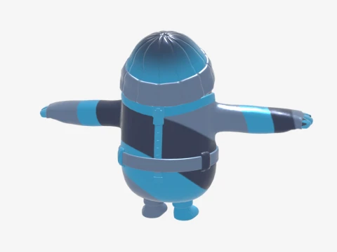 Zero Fall Guy - Fortnite 3D Model