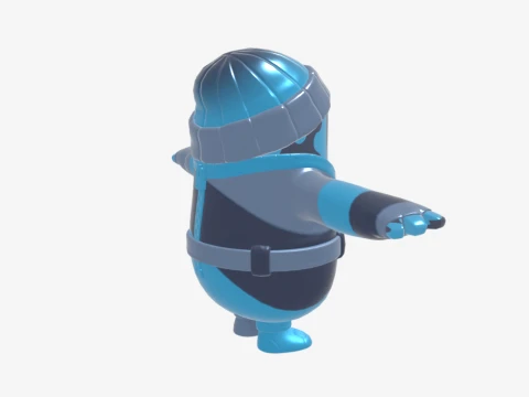 Zero Fall Guy - Fortnite 3D Model