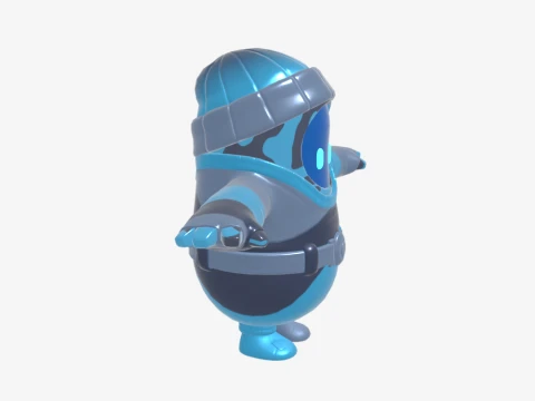 Zero Fall Guy - Fortnite 3D Model