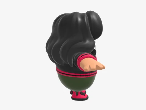 Renegade Runner Fall Guy - Fortnite 3D Model