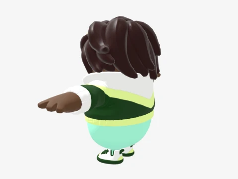 Anthea Fall Guy - Fortnite 3D Model