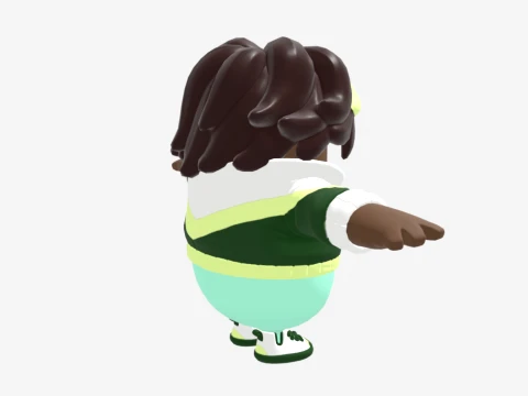 Anthea Fall Guy - Fortnite 3D Model