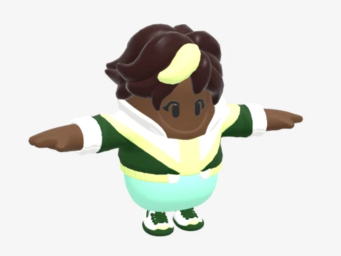 Anthea Fall Guy - Fortnite 3D Model