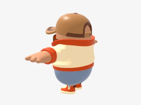 Safari Fall Guy - Fortnite 3D Model