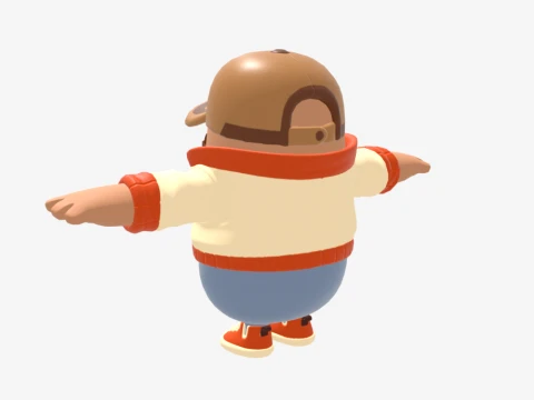 Safari Fall Guy - Fortnite 3D Model