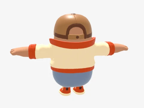 Safari Fall Guy - Fortnite 3D Model