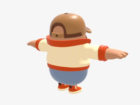 Safari Fall Guy - Fortnite 3D Model