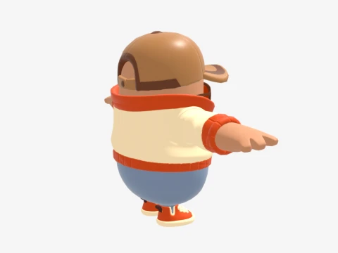 Safari Fall Guy - Fortnite 3D Model