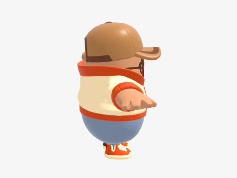 Safari Fall Guy - Fortnite 3D Model