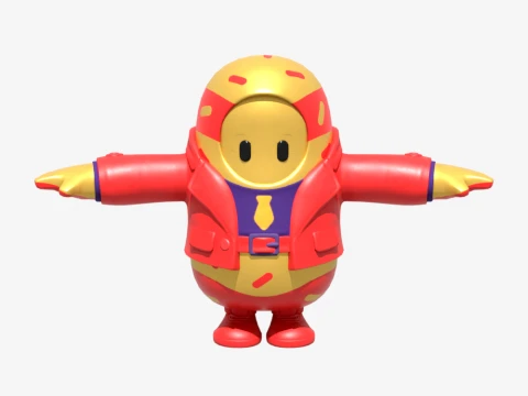 Aces Wild Card Fall Guy - Fortnite 3D Model