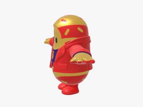 Aces Wild Card Fall Guy - Fortnite 3D Model