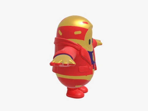 Aces Wild Card Fall Guy - Fortnite 3D Model